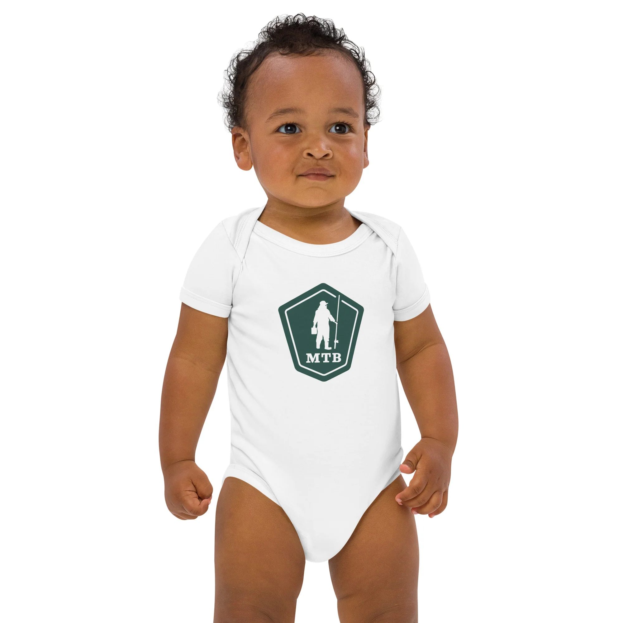 MTB Badge - Organic Cotton Onesie - Image 3