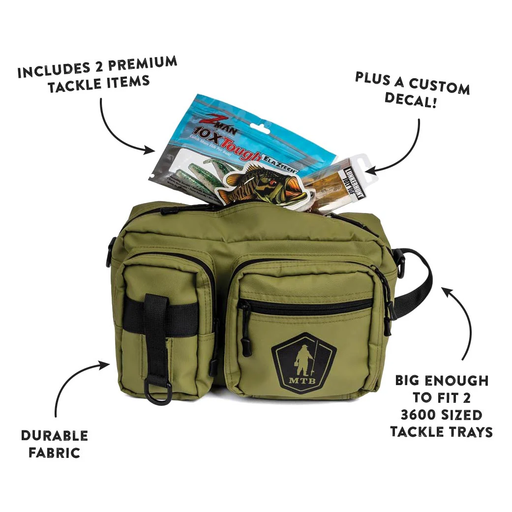MTB Pond Prowler Fishing Sling Bag - Image 2